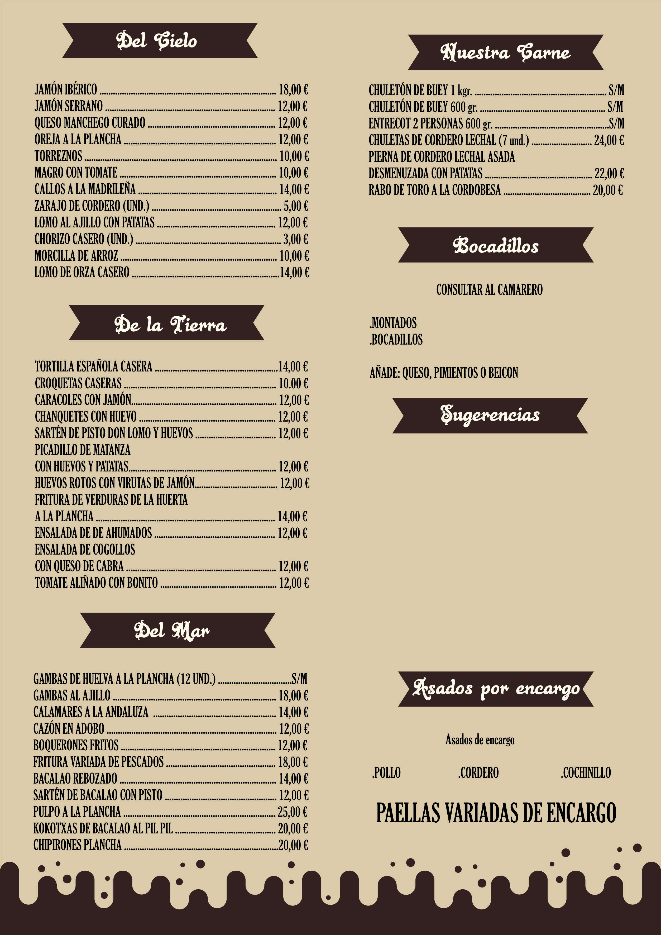 Carta de CASA PASCUAL en TARANCON — página 2